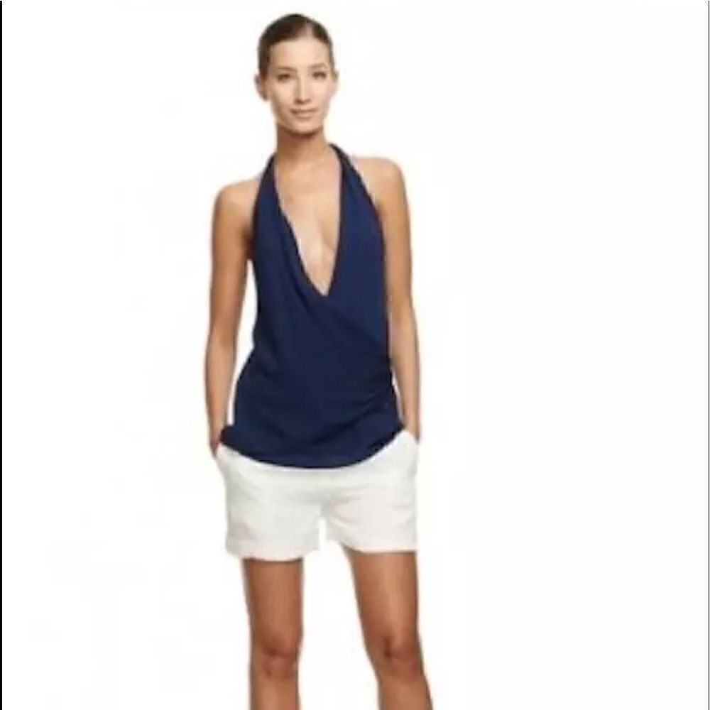 Haute Hippie Silk Halter Top